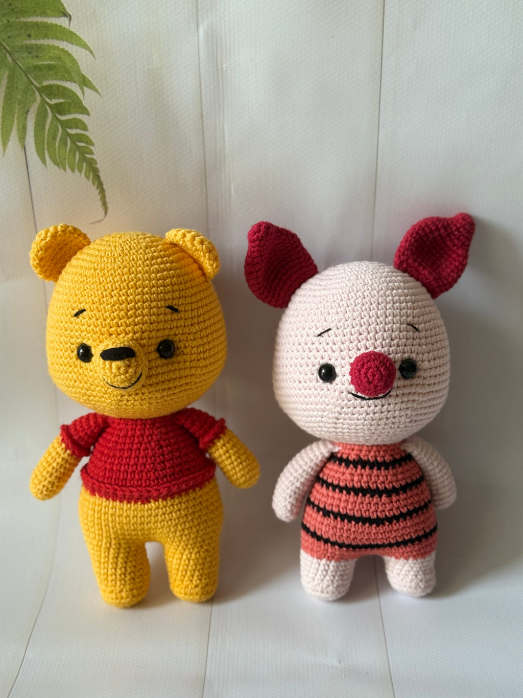 Cute Bear and Piggy