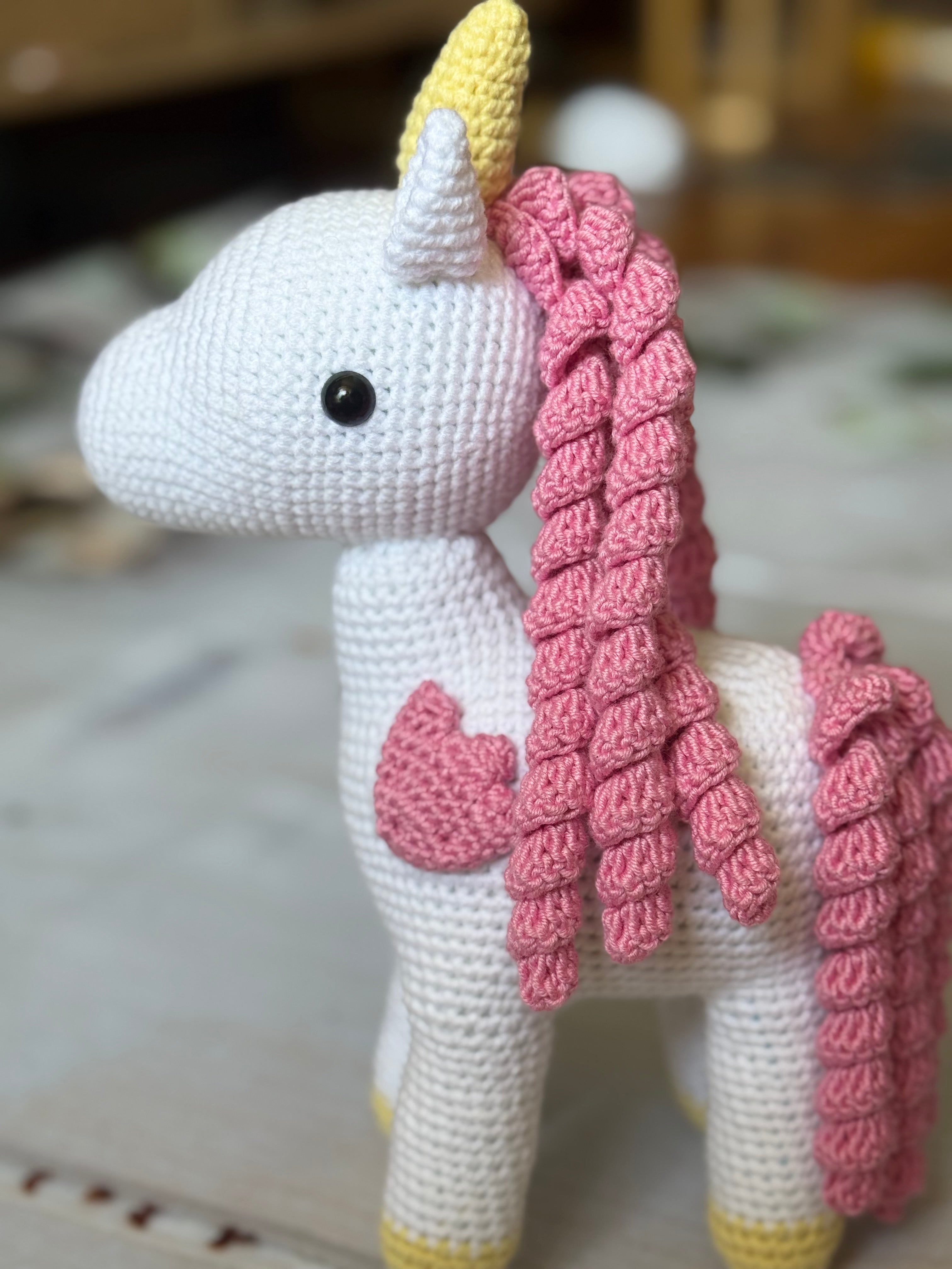 Unicorn Amigurumi Toy