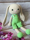 Rabbit Amigurumi with Dungarees