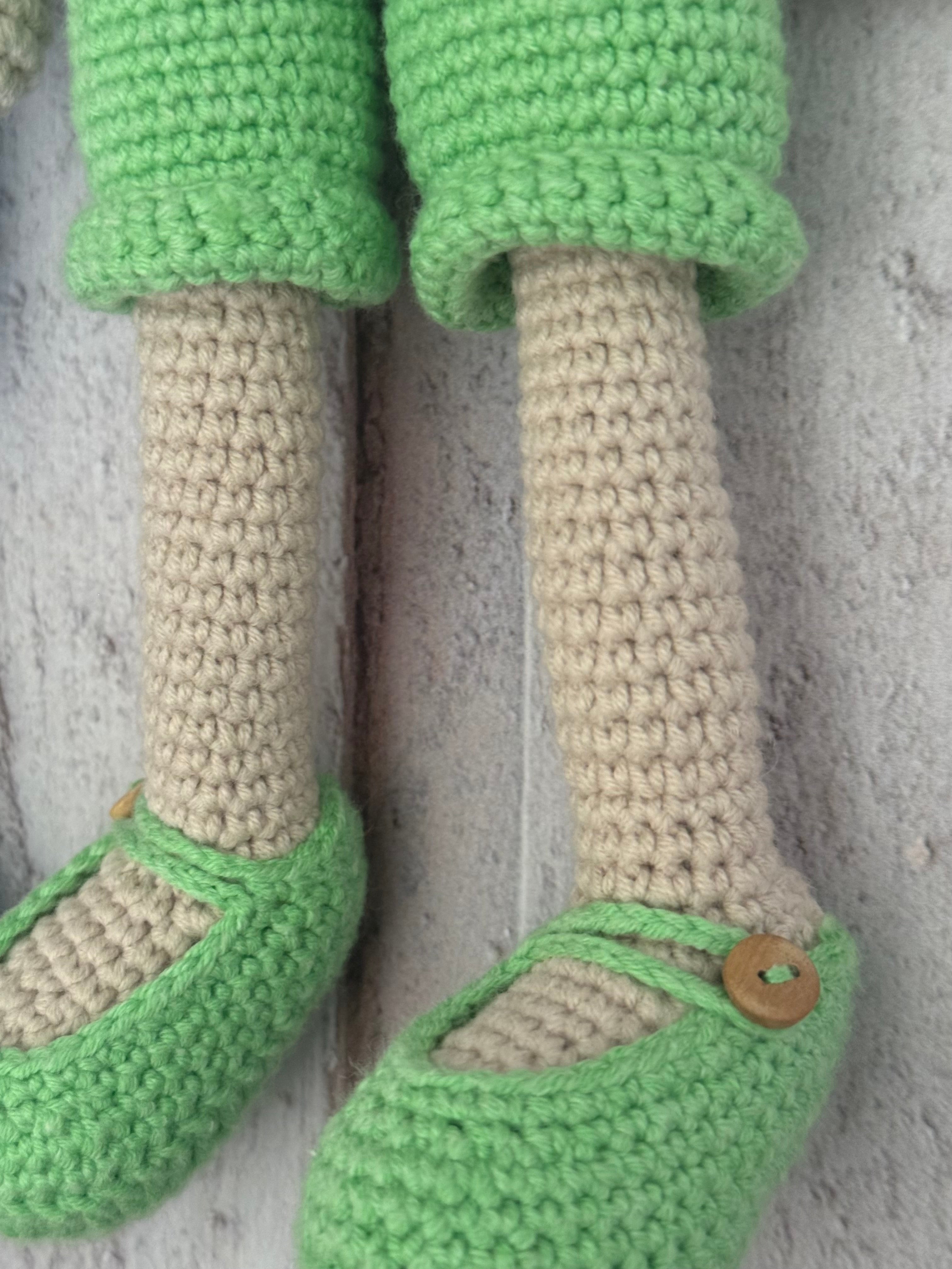 Rabbit Amigurumi with Dungarees