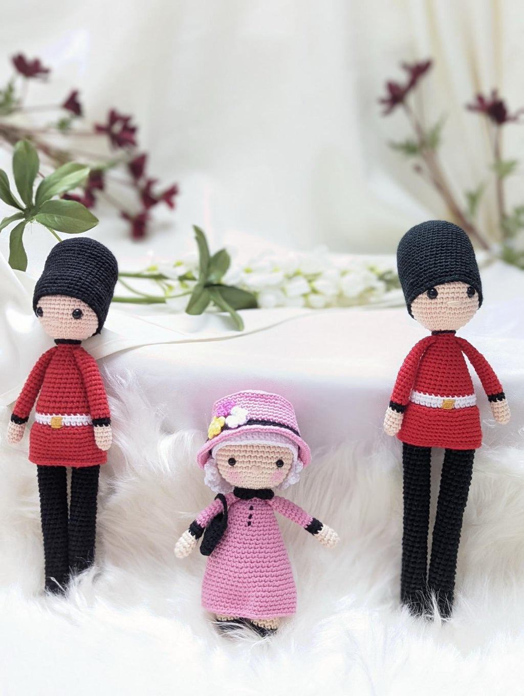 Crochet Queen Elizabeth Amigurumi Doll